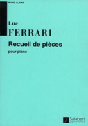 Recueil De Pieces Pour Piano.
