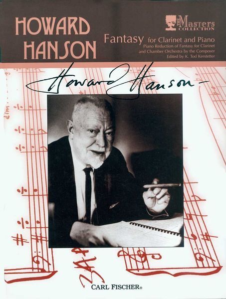 Fantasy : For Clarinet and Orchestra - Piano reduction by The Composer.