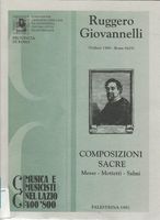 Composizioni Sacre : Messe, Mottetti, Salmi.