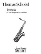 Intrada : For Alto Saxophone and Piano.