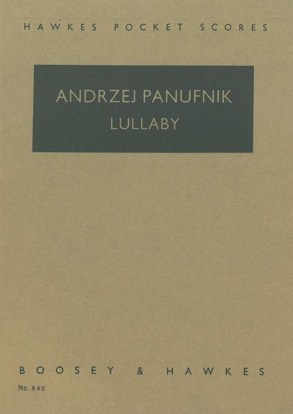 Lullaby : For 29 Stringed Instruments and 2 Harps.