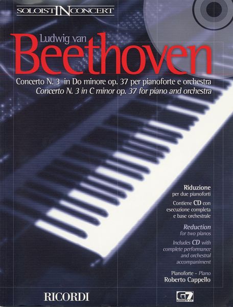 Concerto No. 3 In C Minor, Op. 37 : For Piano and Orchestra.