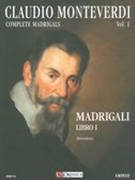 Madrigali, Libro I (Venezia 1587) : Modern Clefs.