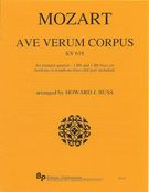 Ave Verum Corpus, K. 618 : For Trumpet Quartet.