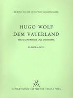 Vaterland / Vocal Score by Leopold Spitzer.