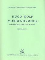 Morgenhymnus / Vocal Score by Leopold Spitzer.