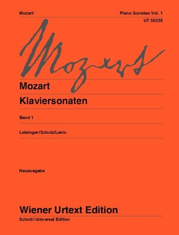 Klaviersonaten, Band 1 / edited by Ulrich Leisinger.
