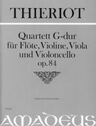 Quartett G-Dur : Für Flöte, Violine, Viola und Violoncello, Op. 84 / edited by Bernhard Päuler.