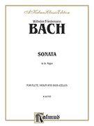 Sonata In B-Flat Major : For Flute, Violin and Bass (Cello).