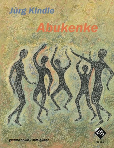 Abukenke : For Solo Guitar. Intermédiaire.