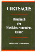 Handbuch der Musikinstrumentenkunde.