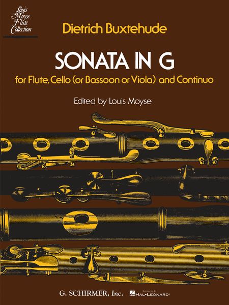 Sonata In G : For Flute, Cello Or Viola and Piano / edited by Louis Moyse.