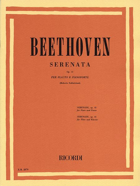 Serenata, Op. 41 : Per Flauto E Pianoforte.