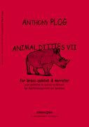 Animal Ditties VII : For Brass Quintet and Narrator.