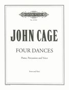 Four Dances : For Piano, Percussion and Voice (Wordless).