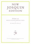 Motets On Non-Biblical Texts, Vol. 2 : De Domino Jesu Christo 2 / edited by Bonnie J. Blackburn.