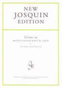 Motets On Non-Biblical Texts, Vol. 2 : De Domino Jesu Christo 2 / edited by Bonnie J. Blackburn.