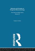 Methods and Principles Of Hungarian Ethnomusicology (The Uralic and Altaic Series).