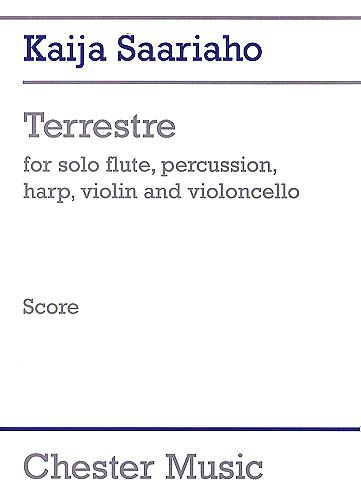 Terrestre : For Solo Flute, Percussion, Harp, Violin and Violoncello.