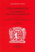 Complete Five Voice Madrigals : For Mixed Voices - Vol. 3 : 5th Book and Madrigali Spirituali.