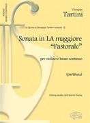Sonata In la Maggiore A 16 (Pastorale) : Per Violino E Basso Continuo.