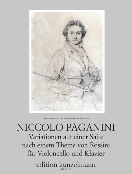 Variations On One String After A Theme by Rossini : For Violoncello and Piano.