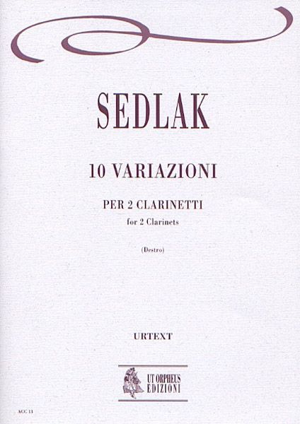 10 Variazioni Per 2 Clarinetti.