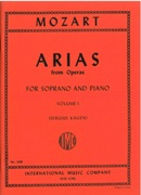 Arias From Operas, Vol. I : For Soprano and Piano / Selected & edited by Sergius Kagen.