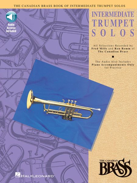 Canadian Brass Book Of Intermediate Trumpet Solos : For Trumpet & Piano.
