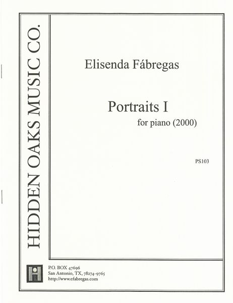 Portraits I : For Solo Piano (2000).