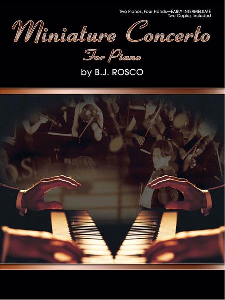 Miniature Concerto : For Two Pianos, Four Hands.