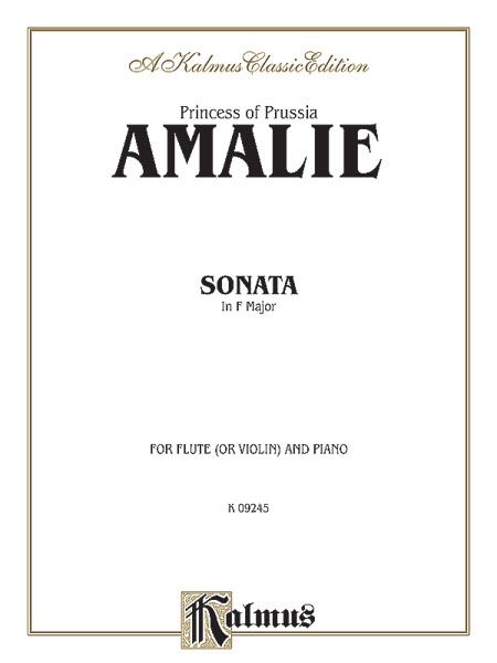 Sonata In F Major : For Flute (Or Violin) and Piano.