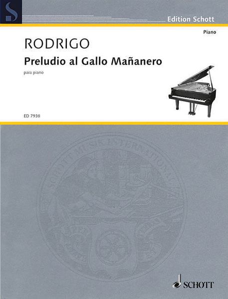 Preludio Al Gallo Mananero : Para Piano. (1901).