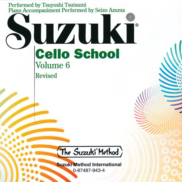 Suzuki Cello School, Vol. 6 : Compact Disc.