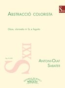 Abstraccio Colorista : Per Oboe, Clarinetto E Fagotto.