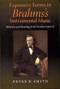 Expressive Forms In Brahms's Instrumental Music : Structure and Expression In His Werther Quartet.