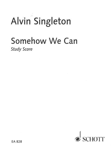 Somehow We Can : For String Quartet.