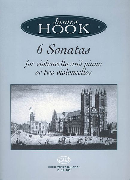 6 Sonatas : For Violoncello and Piano Or Two Violoncellos / edited by Arpad Pejtsik.