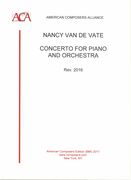 Concerto : For Piano and Orchestra (Rev. 2016).