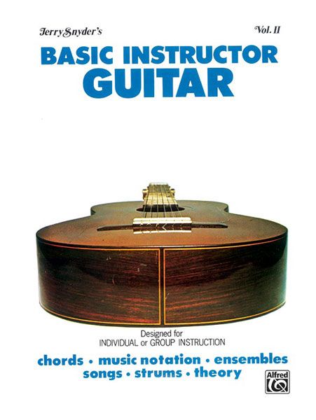 Basic Instructor Guitar, Vol. 2 Student Edition.