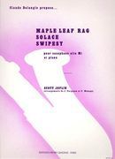 Maple Leaf Rag, Solace, Swipsey : Pour Saxophone Alto Mi Et Piano.