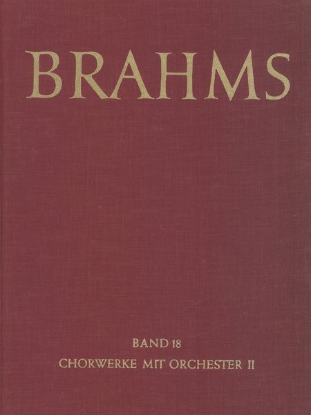 Rinaldo, Op. 50/Triumph Song, Op. 55.