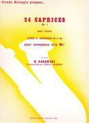 Twenty Four Caprices, Op. 1 : Pour Saxophone Alto Mib, Livre 2: Caprices 13 A 24.