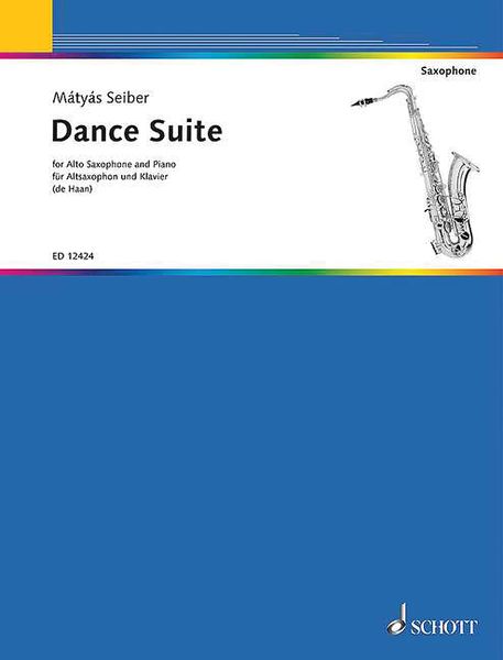 Dance Suite : For Alto Saxophone & Piano / arranged by Stefan De Haan.