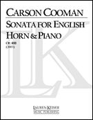 Sonata : For English Horn and Piano (2003).
