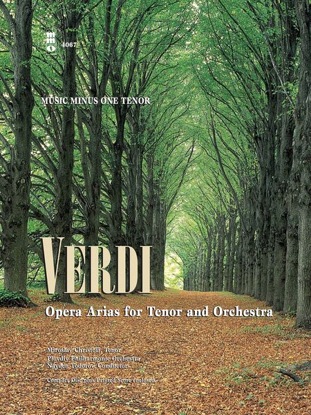 Opera Arias For Tenor and Orchestra.