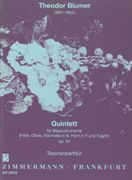 Quintett, Op. 52 : Für Flöte, Oboe, Klarinette, Horn und Fagott.