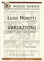 Variazioni Sull' Aria Non Piu Andrai Farfallone Amoroso Dall' Opera le Nozze Di Figaro : For Guitar.