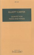 Quintet : For Piano And Winds (1991) (Oboe, Clarinet, Bassoon And Horn In F).