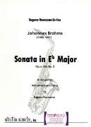 Sonata In E Flat Major, Op. 120 No. 2 : For Alto Saxophone & Piano / trans. by Eugene Rousseau.